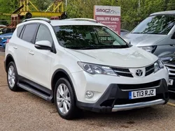 White Used 2013 Toyota RAV4 SUV | £9,995 (Fair price)