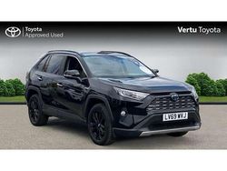 Black Used 2019 Toyota RAV4 Hybrid SUV | £24,959 (A bit pricey)