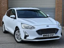 White Used 2018 Ford Focus Titanium Hatchback | £7,850 (A bit pricey)
