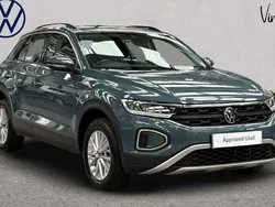 Blue Used 2024 VW T-Roc Life SUV | £24,231 (Fair price)