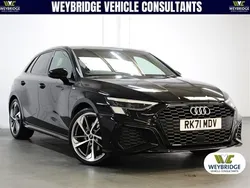 Mythos black Used 2021 Audi A3 S-Line Hatchback | £24,995 (Expensive)