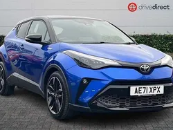 Blue Used 2021 Toyota C-HR Sport SUV | £17,850 (Fair price)