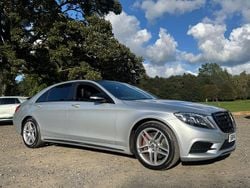 Silver Used 2014 Mercedes S350L AMG line Sedan | £12,995 (Fair price)