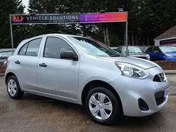 Silver Used 2014 Nissan Micra Visia Hatchback | £4,999 (Fair price)