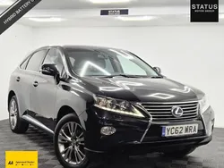 Black Used 2012 Lexus RX450h Luxury Line SUV | £10,495 (Fair price)