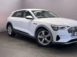 White Used 2021 Audi e-tron Business SUV | £20,999 (Fair price)