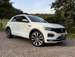 White Used 2018 VW T-Roc R-line SUV | £15,695 (Fair price)