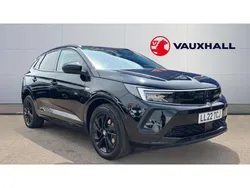 Black Used 2022 Vauxhall Grandland X GS Line SUV | £19,428 (Fair price)