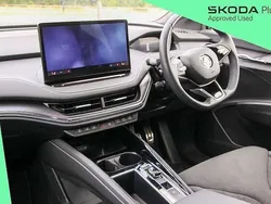 Graphite grey metallic Used 2024 Skoda Enyaq iV SportlinePlus SUV | £33,245 (Fair price)