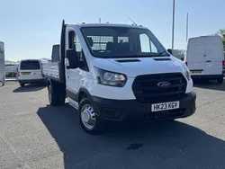 Frozen white (solid colour) Used 2023 Ford Transit | £24,950 (Expensive)