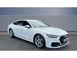 White Used 2021 Audi A7 S-Line Hatchback | £28,691 (Good price)