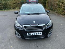 Black Used 2017 Peugeot 108 GT-line Hatchback | £3,295 (Fair price)