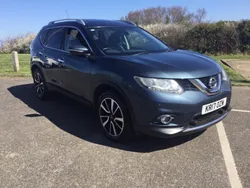 Blue Used 2017 Nissan X-Trail Tekna SUV | £15,495 (Fair price)