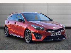 Orange Used 2022 Kia Ceed GT-Line Hatchback | £13,195 (Fair price)