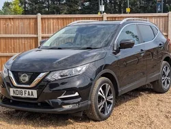 Black Used 2018 Nissan Qashqai N-Connecta SUV | £9,600 (Good price)