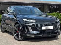 Black New 2025 Audi Q6 e-tron Performance SUV | £66,260 (Super price)