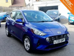 Blue Used 2022 Hyundai i10 SE Hatchback | £9,490 (Fair price)