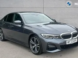 Mineral grey metallic Used 2022 BMW 320 M Sport Sedan | £22,059 (Fair price)