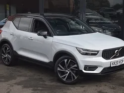 Glacier silver Used 2020 Volvo XC40 R-Design Pro SUV | £21,490 (Fair price)