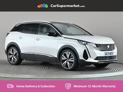 White Used 2021 Peugeot 3008 GT Hatchback | £19,847 (A bit pricey)