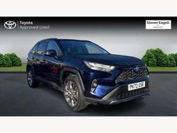 Blue Used 2022 Toyota RAV4 Estate | £30,524 (A bit pricey)