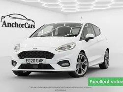 White Used 2020 Ford Fiesta ST-Line X Hatchback | £8,995 (Fair price)