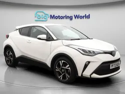 White Used 2022 Toyota C-HR Design SUV | £19,500 (Fair price)