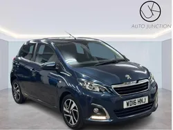 Blue Used 2016 Peugeot 108 Allure Hatchback | £4,299 (Good price)