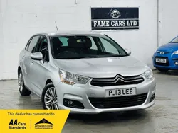 Silver Used 2013 Citroën C4 VTR Sport Hatchback | £3,500 (Good price)