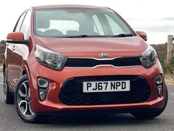 Sunset orange Used 2018 Kia Picanto 2 Hatchback | £10,490 (Fair price)