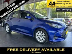 Blue Used 2022 Toyota Yaris Hybrid Hatchback | £15,395 (Good price)