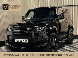 Black New 2025 Land Rover Defender HSE Dynamic SUV | £67,950