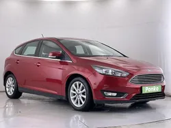 Red Used 2017 Ford Focus Titanium Hatchback | £7,340 (Good price)