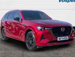 Red New 2025 Mazda CX-80 Homura-Line SUV | £45,950 (Super price)