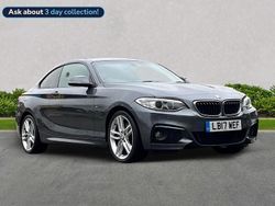 Grey Used 2017 BMW 220 Sport Line Coupe | £11,695 (A bit pricey)