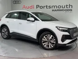 White Used 2023 Audi Q4 e-tron Sport SUV | £26,590 (Good price)