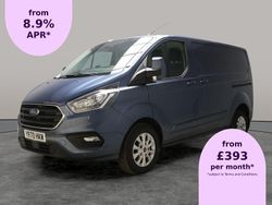 Blue Used 2020 Ford Transit Custom Limited Van | £17,582 (Fair price)