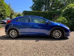 Blue Used 2013 Honda Civic ES Hatchback | £3,495 (Fair price)