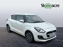 White Used 2022 Suzuki Swift SZ5 Hatchback | £10,995 (Fair price)