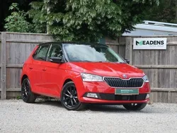 Corrida red black magic pearl effect Used 2020 Skoda Fabia SE Hatchback | £10,295