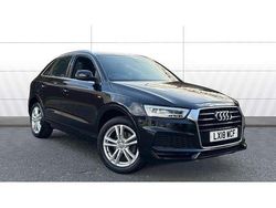 Black Used 2018 Audi Q3 S-Line SUV | £15,000 (Fair price)