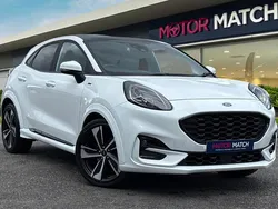 White Used 2021 Ford Puma ST-Line X SUV | £12,700 (Fair price)