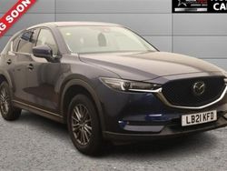 Blue Used 2021 Mazda CX-5 SUV | £21,720 (Fair price)