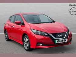 Red Used 2021 Nissan Leaf Acenta Hatchback | £9,050 (Good price)