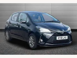 Black Used 2018 Toyota Yaris Hatchback | £11,650 (Fair price)