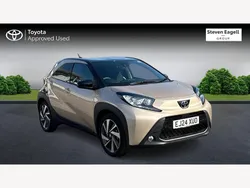 Beige Used 2024 Toyota Aygo Hatchback | £17,857 (A bit pricey)
