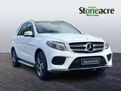 White Used 2016 Mercedes GLE250 AMG line SUV | £19,000 (A bit pricey)