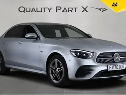 Silver Used 2020 Mercedes E300 AMG line Sedan | £24,480 (Super price)