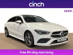 White Used 2022 Mercedes CLA250 AMG Line Premium Plus Sedan | £26,159 (Fair price)