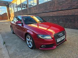 Red Used 2008 Audi A4 S-Line Sedan | £2,995 (Good price)